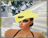 SC  HAT COWGIRL YELLOW