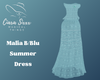 Malia B/Blu Summer Dress