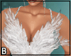 Feather Diamond Gown