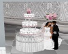 kayla & jay wedding cake