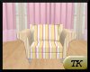 TK} Stripe Side Chair