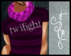 TJ Twilight shirt purple
