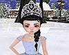 snow princess crown