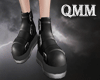 9AQ black boots(M）