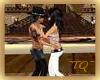 country couple dancing