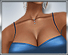 B*Mia Blue Leather Dress