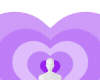 heart tunnel ♡ purple
