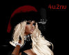 Blk/Red Santa Hat