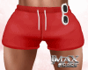 Red Pool Shorts