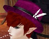 Purple top hat