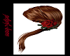 brown w/ red rose