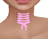 Pink Neck Corset