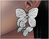E* Butterfly Earrings
