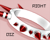 !!D Arm Spike Maroon R