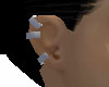 Silver Cuff Earrings
