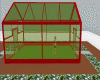 green house w flower bed