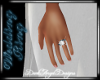 Saphire/Diamond Wed Ring