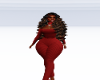 Mel Red JUMPSUIT KNITTIN