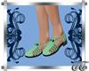 Jillian Green Sandals