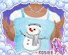 ✿ lil snowman dress