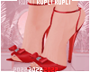 $K Valentine Bow Heels