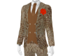 Formal Suit Brown