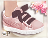 Spring Bow Sneakers Rose