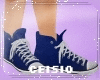 C| Blue Converse~