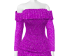 Sweater Dress Fuchsia