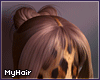 valeria blonde + bangs