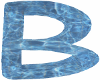 Letter B Animated Water