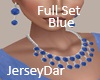 Jewelry Full Set Blue