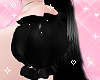 Puff Sleeve Black