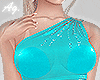 Highlighter Teal Dress