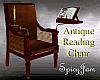 Antq Library Chair Brown