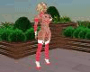 red sexy space boots