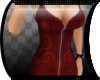 *J Red Zip Dress