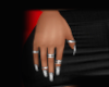 Club silver nails