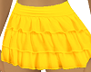 Ruffle yellow skirt
