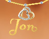 Jon Heart Necklace (F)