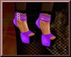 Purple Leather Heels V1