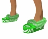 [KC]Green Strip Slippers