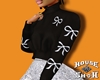 *HS Bow Print Pullover