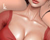 K' Heart Top Red