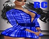 RC BLUE HARTS DRESS
