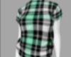 Green Pattern Tee 1/2