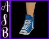 ASBll Slim Shoes Blue M