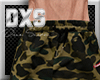 D.X.S  military shorts