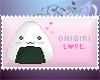 I Love Onigiri Stamp <3~