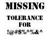 MISSING 1 MISSING 1